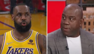 NBA – Friture sur la ligne entre LeBron James et Magic Johnson !