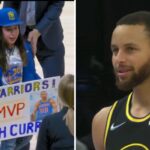 NBA – En larmes et dépitée, une jeune fan de Steph Curry se fait chouchouter !