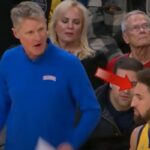 NBA – Steve Kerr passe une grosse soufflante à Klay Thompson en plein match !