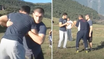 UFC – En 2015, l’entrainement « mortel » de Khabib dans les montagnes du Daghestan ! (vidéo)