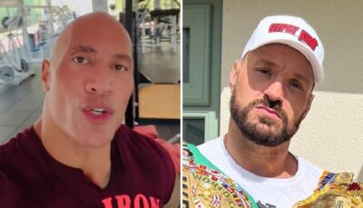 Le message de The Rock pour Tyson Fury après son énorme KO !