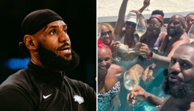 NBA – Loin des playoffs, les vacances de rêve de LeBron James révélées !