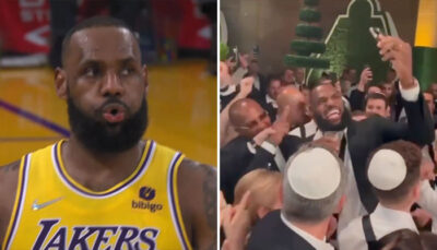 NBA – La vidéo virale de LeBron chaud-bouillant dans un mariage juif !