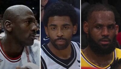 NBA – Kyrie choque et snobe Jordan et LeBron pour le titre de GOAT !