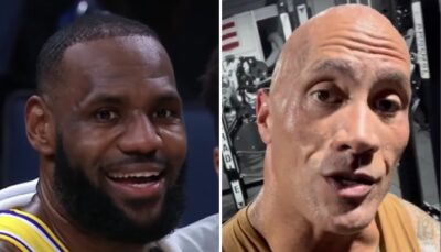 NBA – Le message hilarant de LeBron pour The Rock qui refait surface !