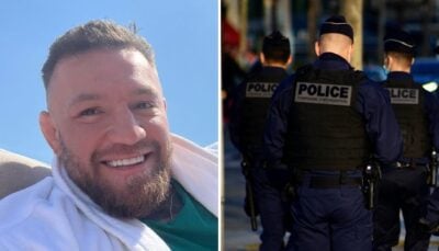 UFC – En France, la photo virale de Conor McGregor avec la Police nationale !