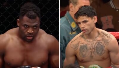 UFC – En plein combat de Ryan Garcia, la bourde de Francis Ngannou !