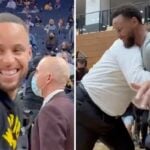 NBA – Au Japon, Steph Curry et Klay Thompson s’en prennent à un sumo (vidéo) !