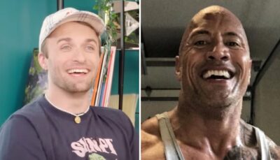 Squeezie révèle ce que « The Rock » lui a dit en privé !