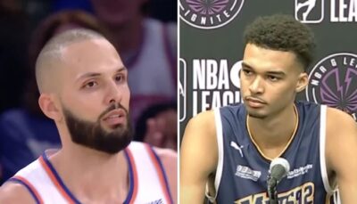 NBA – Choqué, Evan Fournier pose la question qui tue sur Wembanyama