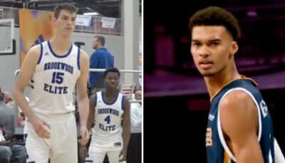 NBA – Olivier Rioux, l’ado de 16 ans qui fait passer Victor Wembanyama pour un petit !