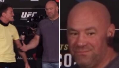 UFC – Séquence ultra gênante pour Dana White, sa réaction épique ! (vidéo)