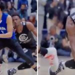 NBA – Bronny salement humilié, il mange le cross de l’année !