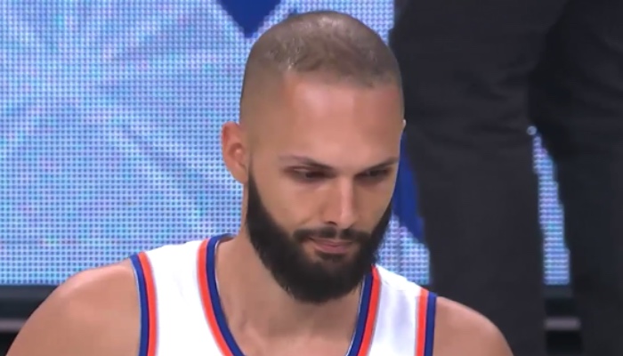L'arrière NBA français des New York Knicks, Evan Fournier