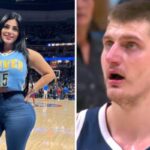 NBA – Une influenceuse drague Nikola Jokic en plein match, et prend un énorme bide !