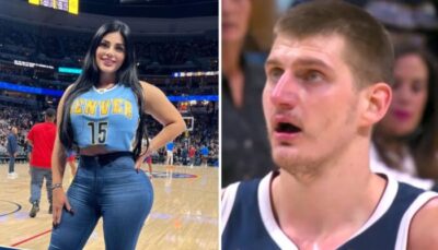 NBA – Une influenceuse drague Nikola Jokic en plein match, et prend un énorme bide !