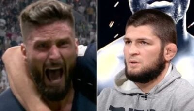 UFC – Le message cash de Khabib après la victoire des Bleus sur le Maroc !