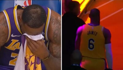 NBA – Dépité, LeBron au bord de l’implosion aux Lakers en plein match !