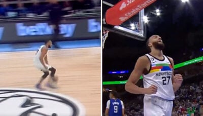 NBA – En plein carton, la séquence virale archi-improbable de Rudy Gobert !