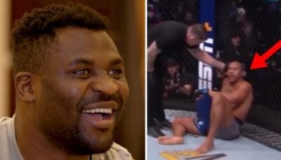 UFC – En live, la réaction archi-humiliante de Francis Ngannou à la débâcle de Ciryl Gane ! (vidéo)