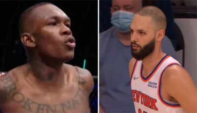 NBA/UFC – Choqué, le tweet d’Evan Fournier après la dinguerie d’Izzy Adesanya sur Alex Pereira !