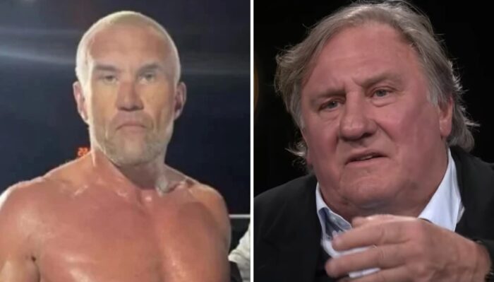 Jérôme le Banner et Gérard Depardieu