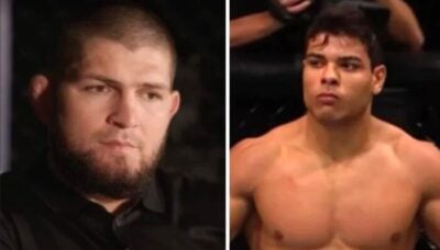 UFC – « Haram » : Paulo Costa affiche Khabib avec une photo dénudée de lui !