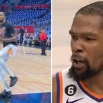 NBA – « Il a pris des…» : En roue libre, Kevin Durant déchaine la toile avec une séquence WTF ! (vidéo)