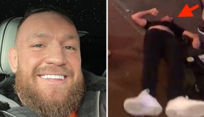 UFC – La réaction épique de Conor McGregor au gros KO de Nate Diaz dans la rue !