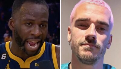 NBA – Avant le Game 2, les improbables photos d’Antoine Griezmann et Draymond Green !