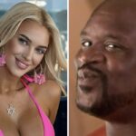 NBA – Les images virales du Shaq (2m16) avec une célèbre influenceuse !