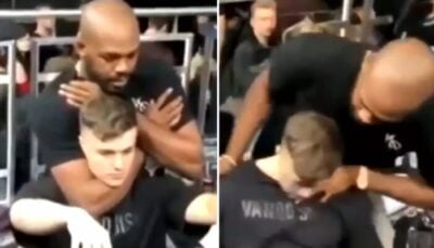 UFC – La séquence terrifiante de Jon Jones, qui met KO un fan puis le ranime (vidéo)