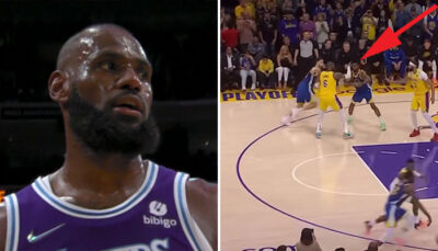 NBA – « Plus gros QI basket de l’histoire » : la dinguerie inaperçue de LeBron pour couler les Warriors !