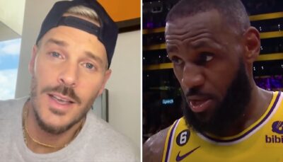 NBA – Après LeBron James, Matt Pokora réagit cash au dernier gros move des Lakers !