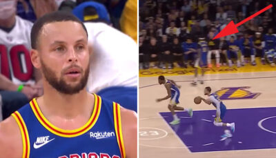 NBA – « Il a vomi sur le parquet et il… » : les internautes choqués par un Warrior dans le Game 4 !