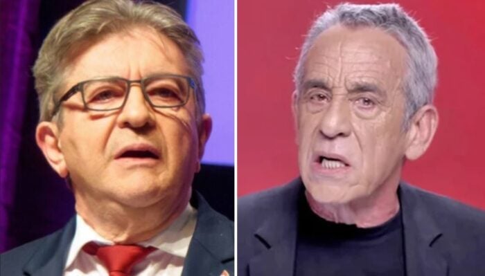 Jean-Luc Mélenchon et Thierry Ardisson