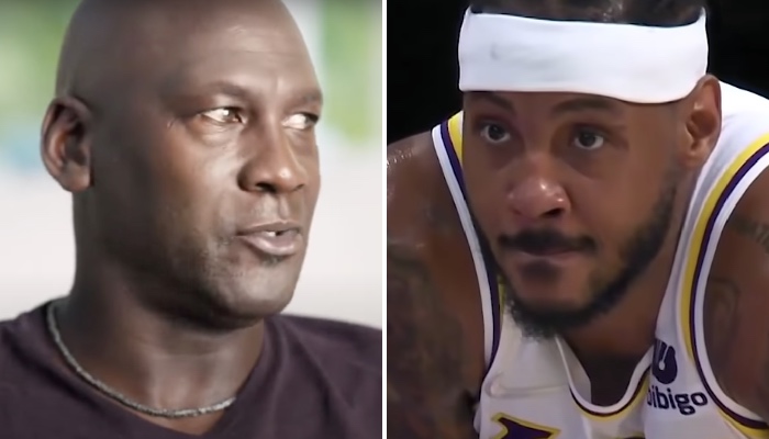 Michael Jordan's Brutal Response to Carmelo Anthony's Trash-Talking ...