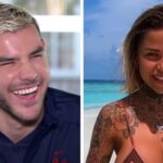 En vacances, Théo Hernandez affiché en pleine gâterie par sa copine ! (photos)