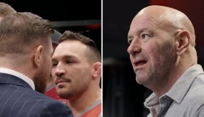 UFC – Conor McGregor pète un câble contre Michael Chandler, Dana White choqué ! (vidéo)