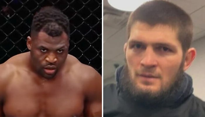 PFL Francis Ngannou et Khabib Nurmagomedov