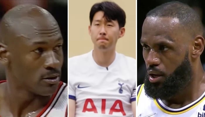 NBA Michael Jordan, Heung-Min Son et LeBron