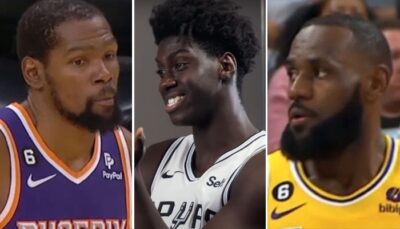 NBA – Drafté par les Spurs, le message cash de Sidy Cissoko pour KD et LeBron !