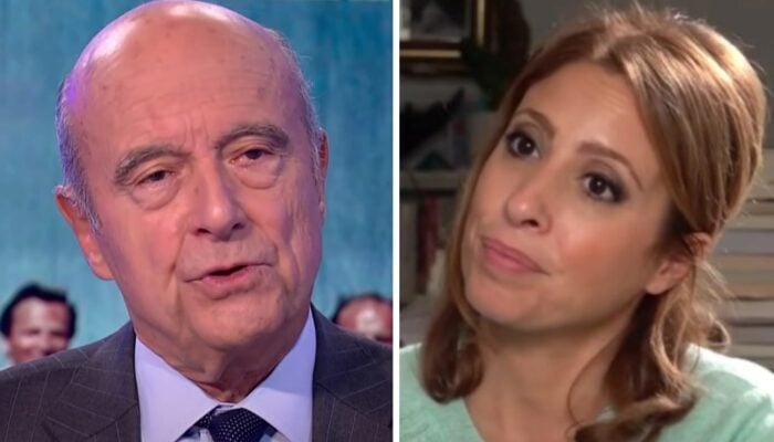 Alain Juppé et Léa Salamé