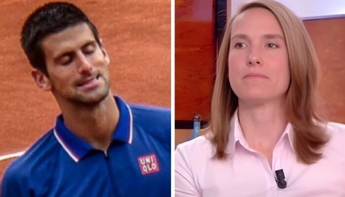 Novak Djokovic et Justine Hénin