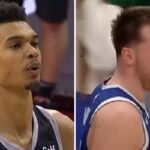 NBA – Trop chaud, Luka Doncic provoque salement Victor Wembanyama et les Spurs ! (vidéo)