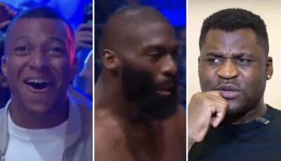 PFL – Cash, Francis Ngannou réagit au KO en 9 secondes de Cédric Doumbé et interpelle Kylian Mbappé !