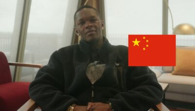 UFC – La superstar Israel Adesanya honnête sur la vie en Chine :  « Là-bas ils m’ont…