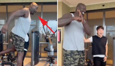 NBA – La séquence surréaliste de Shaq (160 kilos) avec une championne UFC !