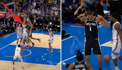 NBA – Wembanyama détruit tout pour ses débuts chez les Spurs, avec un move viral ! (vidéo)