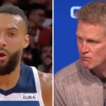 NBA – Attaqué par Steve Kerr, Rudy Gobert répond cash au coach des Warriors : « Il ne…